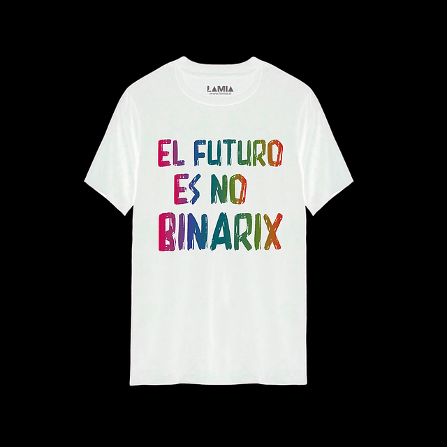 Polera El Futuro es No Binarix Línea Premium #3