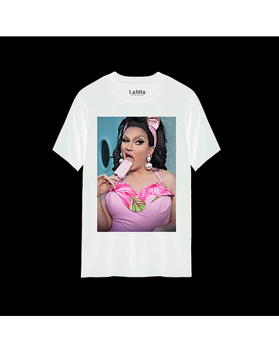 Polera BenDeLaCreme Rupaul's Drag Race Línea Premium #3 - Blanca