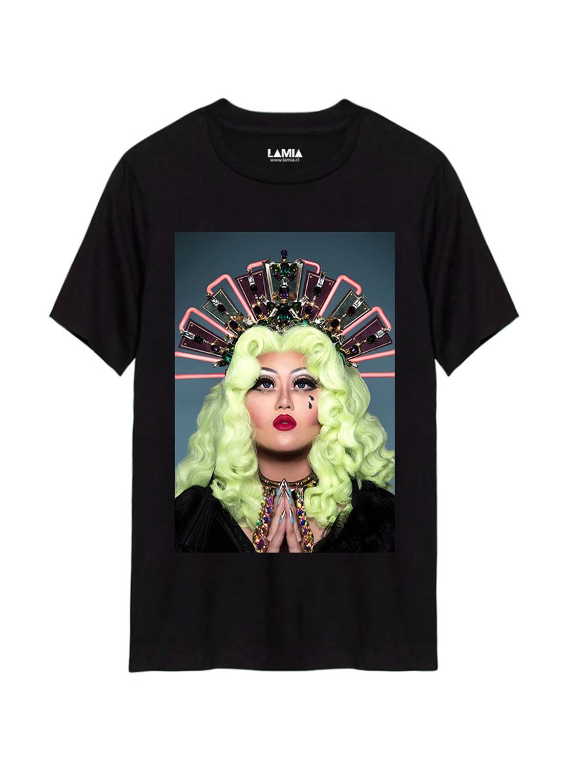 Polera Kim Chi Rupaul's Drag Race Línea Premium #1 1