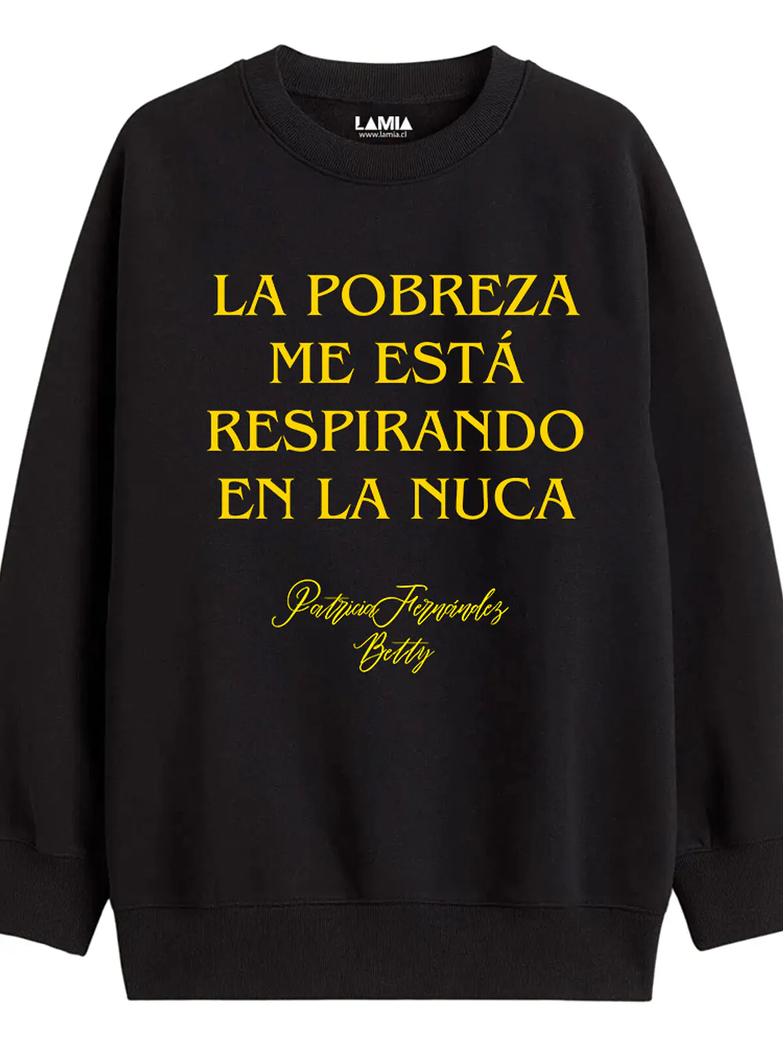 Polerón La pobreza me está / patricia fernández Yo soy Betty Línea Premium #16 1