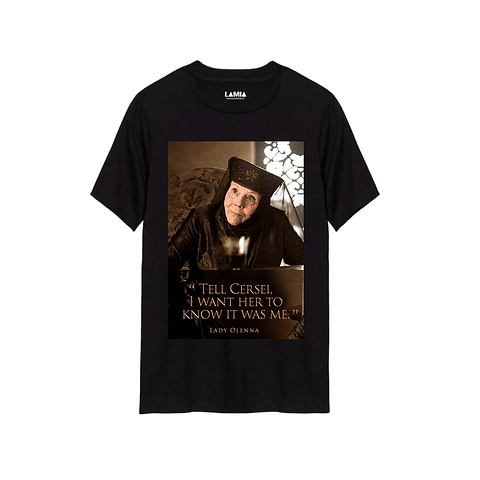 Polera Lady Olenna Game Of Thrones Línea Premium #1