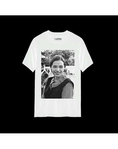 Polera Rosa Parks Línea Premium #1 - Blanca