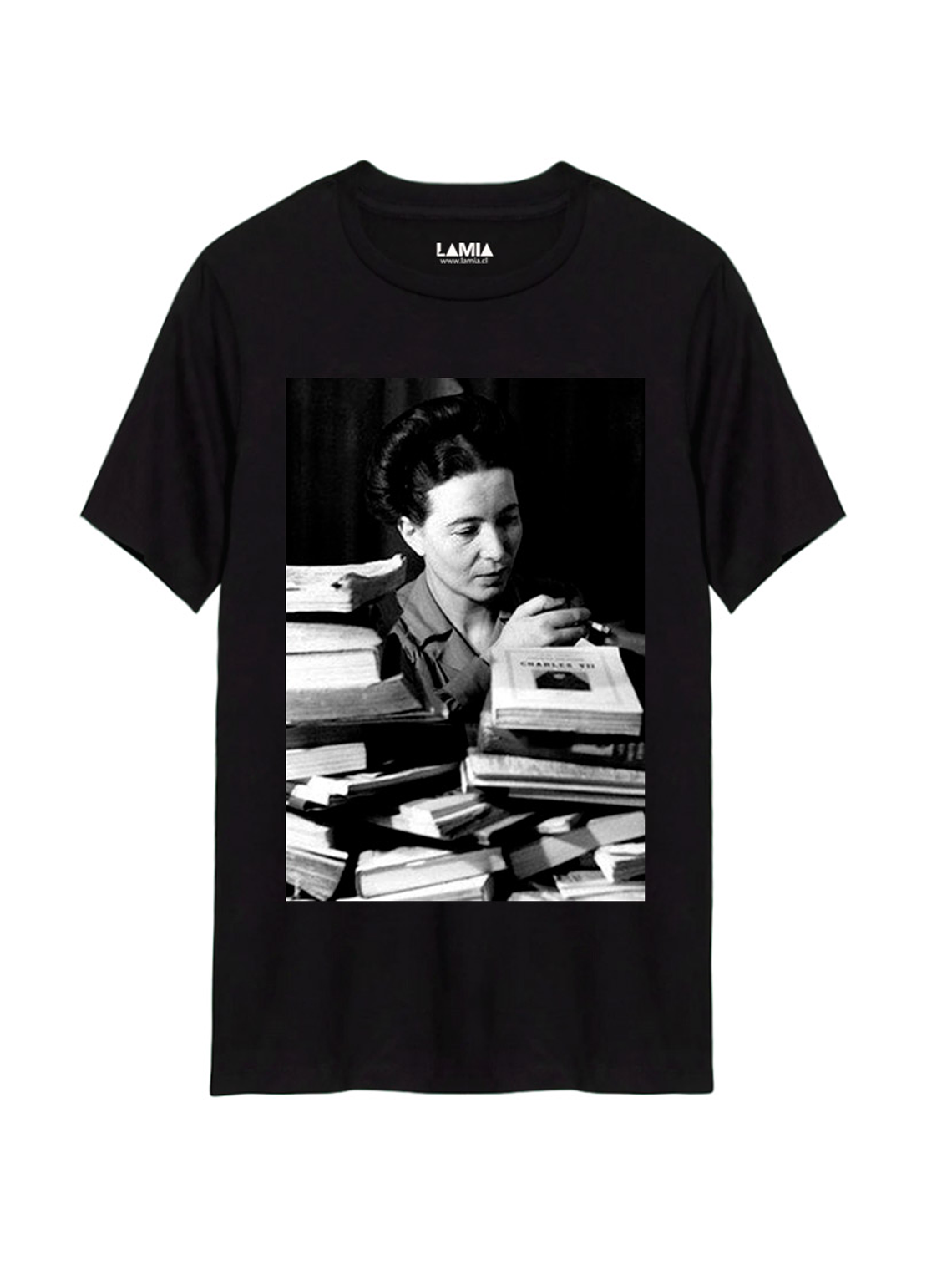 Polera Simone de Beauvoir Línea Premium #15 1