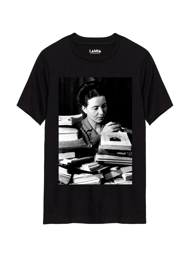 Polera Simone de Beauvoir Línea Premium #15 1