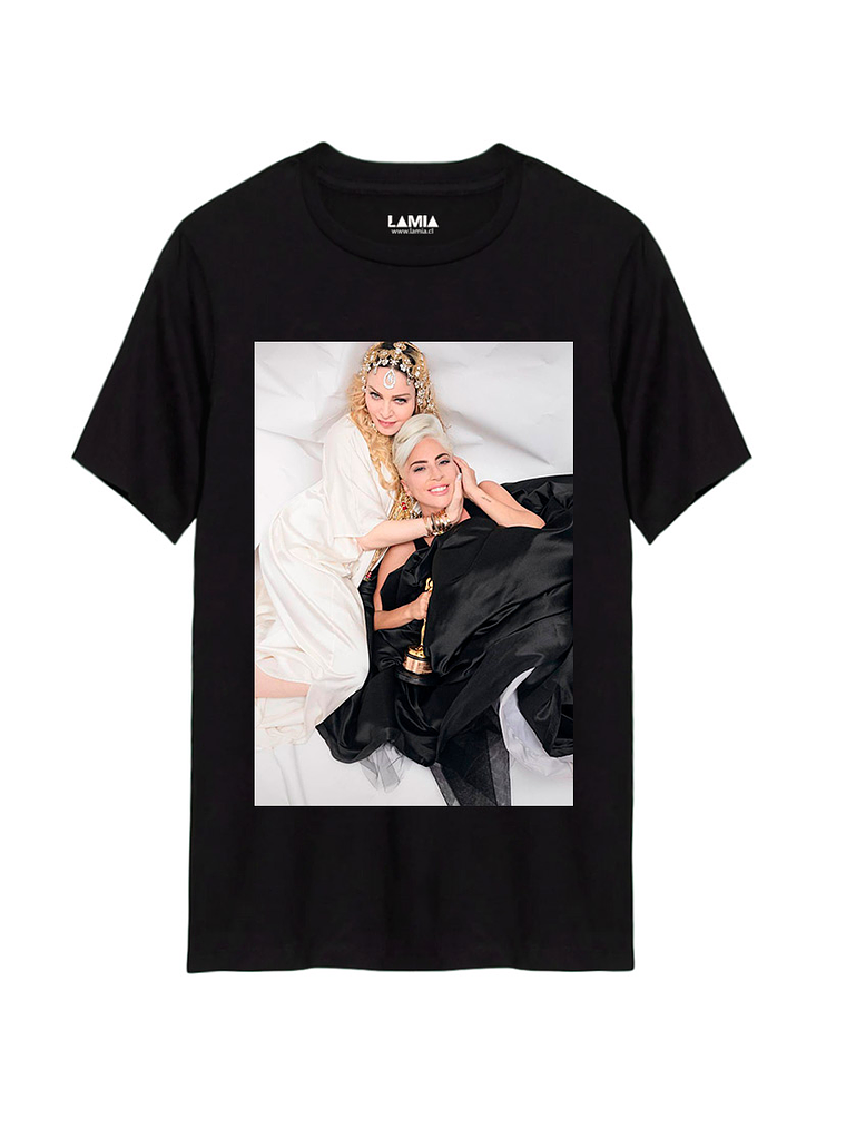 Polera Madonna y Lady Gaga Línea Premium #1 1