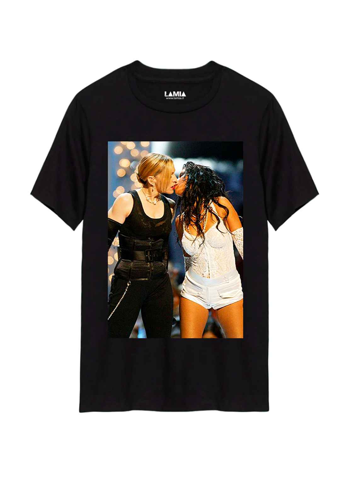 Polera Madonna y Christina Aguilera Línea Premium #1 1