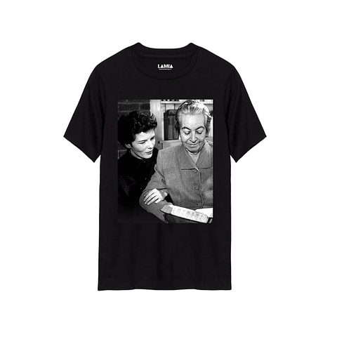 Polera Gabriela Mistral y Doris Dana Línea Premium #6