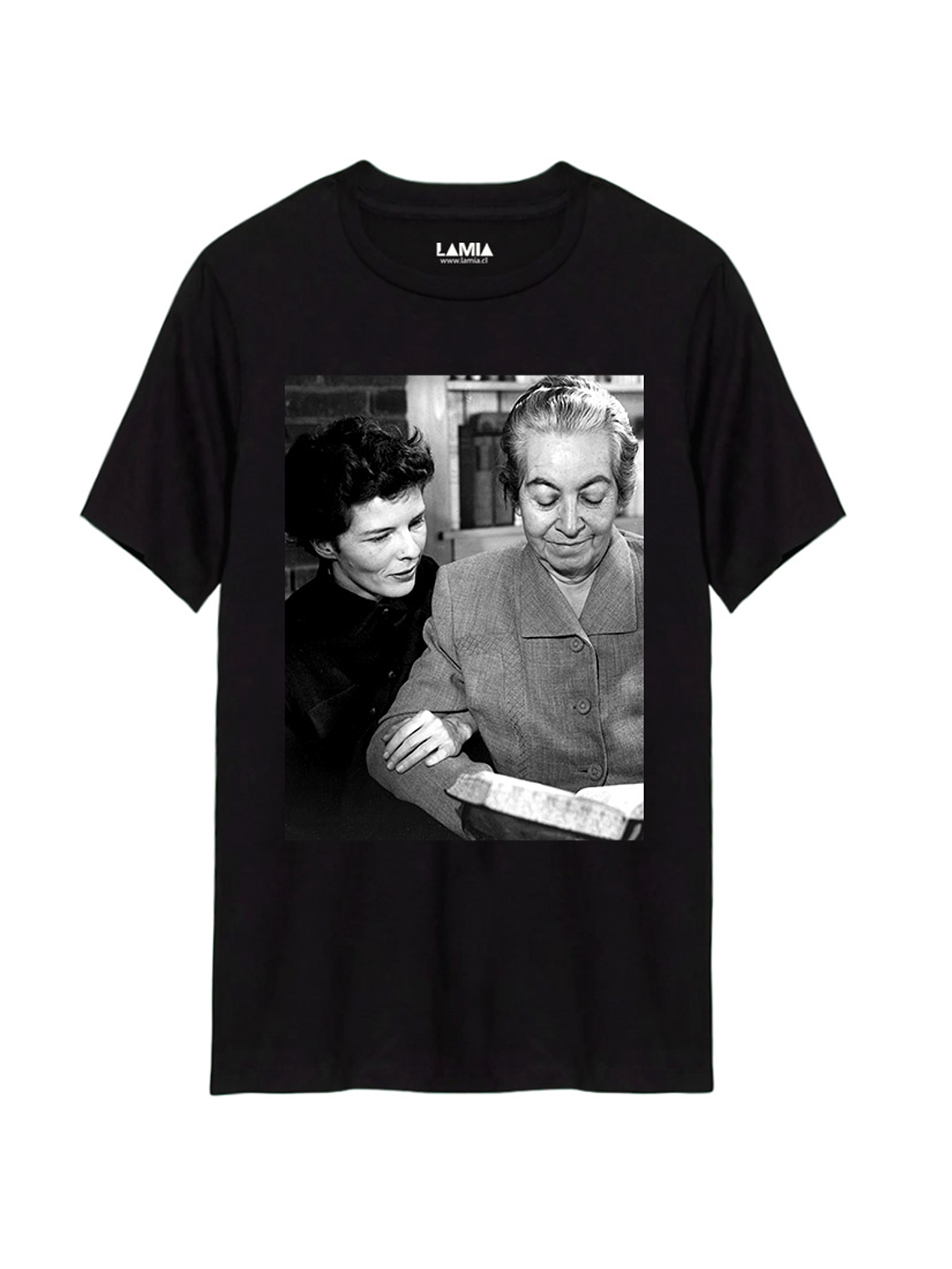 Polera Gabriela Mistral y Doris Dana Línea Premium #6 1