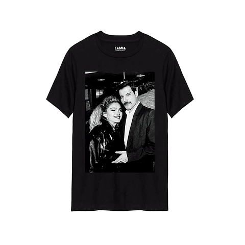 Polera Freddie Mercury y Madonna Línea Premium #16