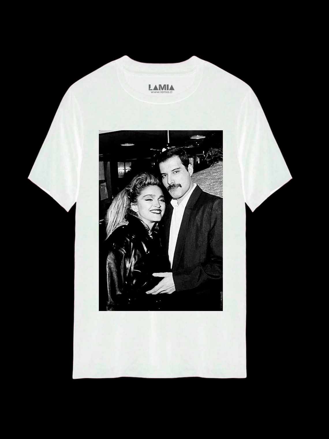 Polera Freddie Mercury y Madonna Línea Premium #16 2