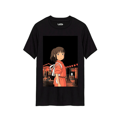 Polera Chihiro y Kaonashi - El Viaje de Chihiro Ghibli Línea Premium #2
