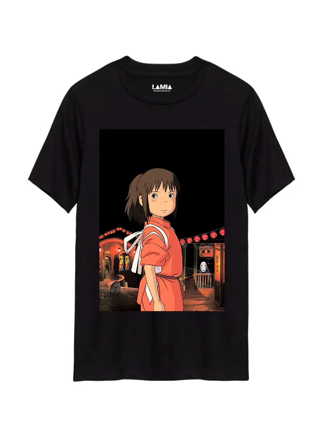Polera Chihiro y Kaonashi - El Viaje de Chihiro Ghibli Línea Premium #2 1
