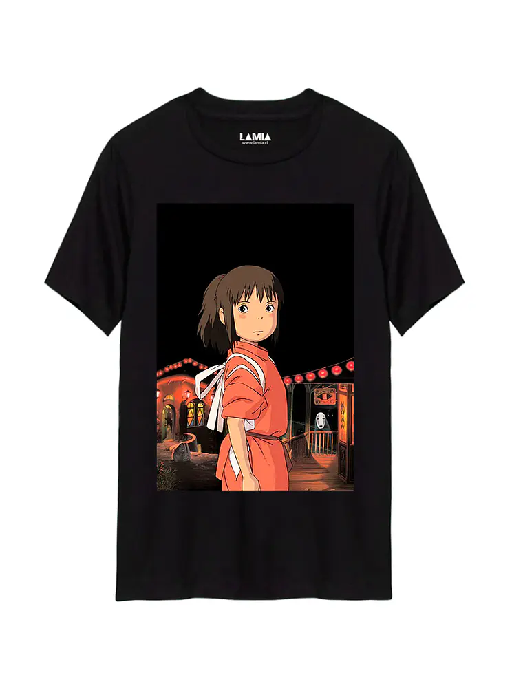 Polera Chihiro y Kaonashi - El Viaje de Chihiro Ghibli Línea Premium #2 1