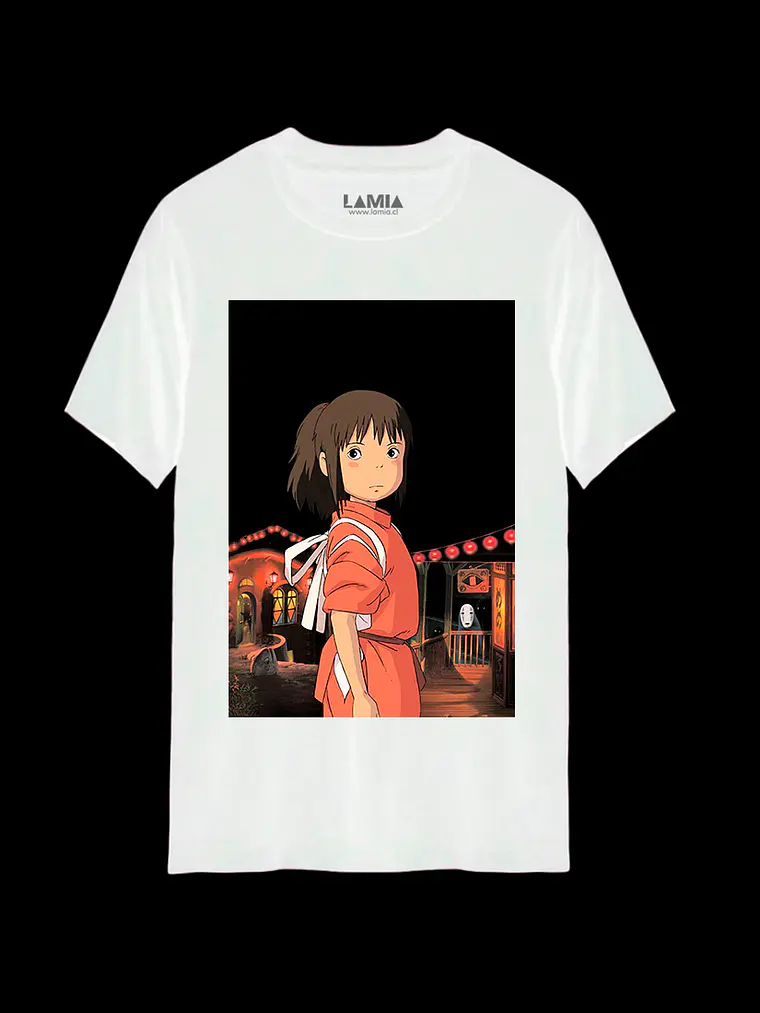 Polera Chihiro y Kaonashi - El Viaje de Chihiro Ghibli Línea Premium #2 2