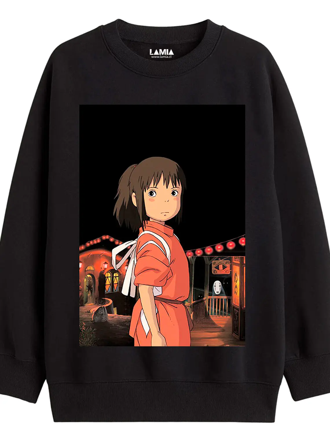 Polerón Chihiro y Kaonashi - El Viaje de Chihiro Ghibli Línea Premium #2 1