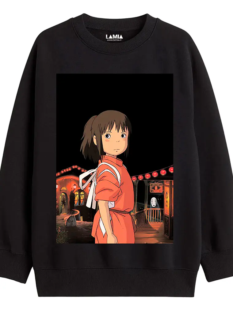 Polerón Chihiro y Kaonashi - El Viaje de Chihiro Ghibli Línea Premium #2 1
