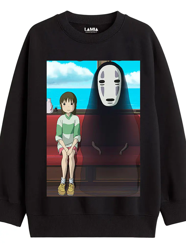 Polerón Chihiro y Kaonashi - El Viaje de Chihiro Ghibli Línea Premium #3 1