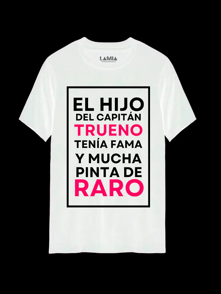 Polera El Hijo del Capitán Trueno - Miguel Bosé Línea Premium #1 2