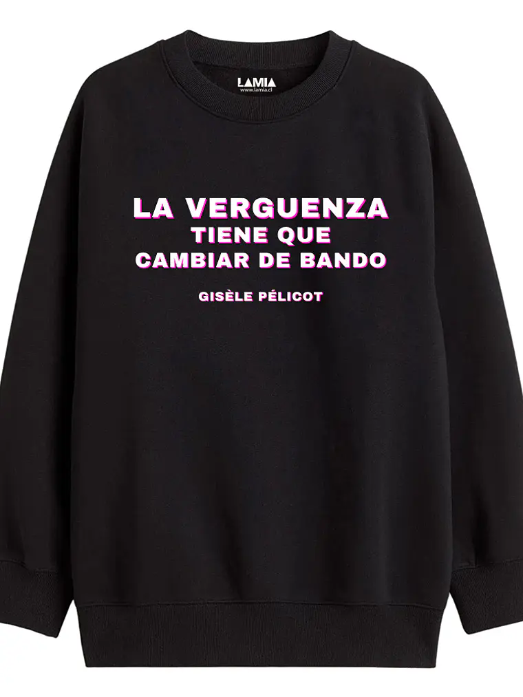 Polerón La Verguenza Tiene que cambiar de Bando Gisèle Pélicot Línea Premium #1 1
