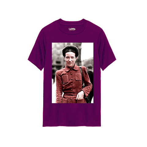 Polera Simone de Beauvoir Línea Premium #5