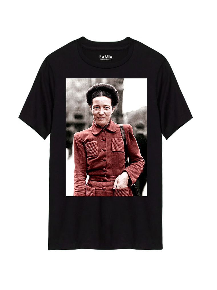 Polera Simone de Beauvoir Línea Premium #5 2