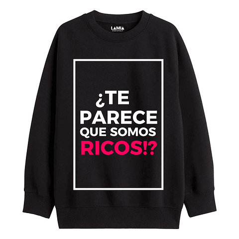 Polerón ¿Te parece que somos ricos? Lois Malcolm Línea Premium #9