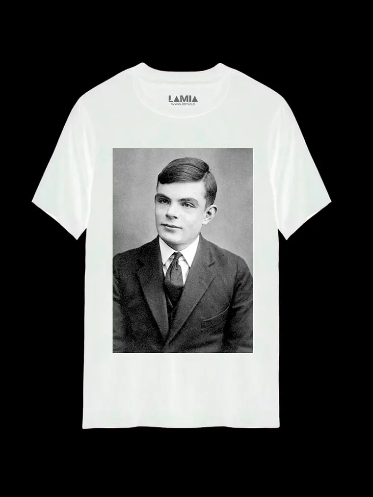 Polera Alan Turing Línea Premium #1 2