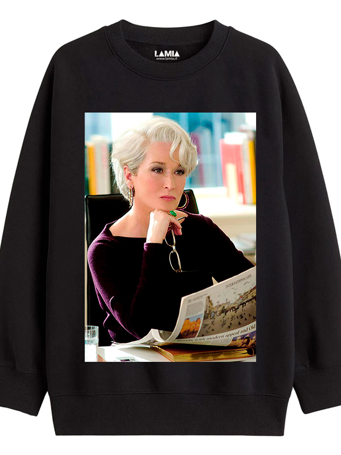 Polerón Miranda Presley El diablo se viste a la moda Línea Premium #1 1