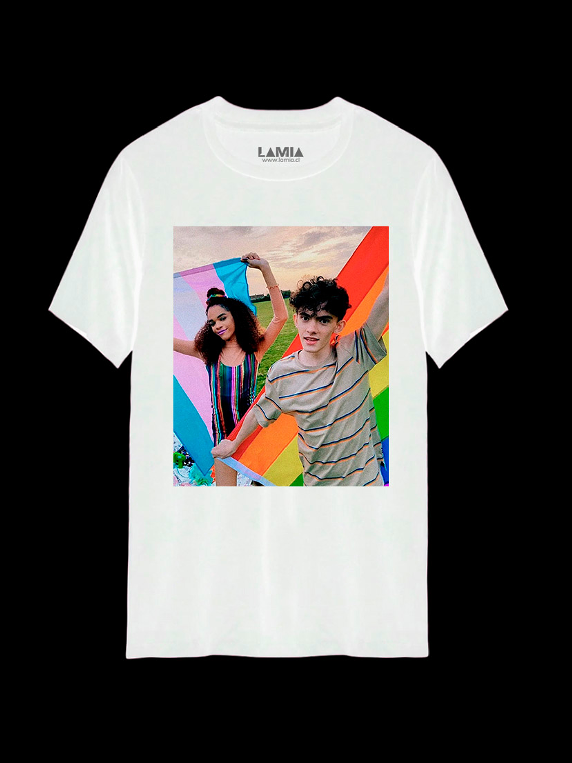 Polera Elle y Charlie Heartstopper Línea Premium #5 2