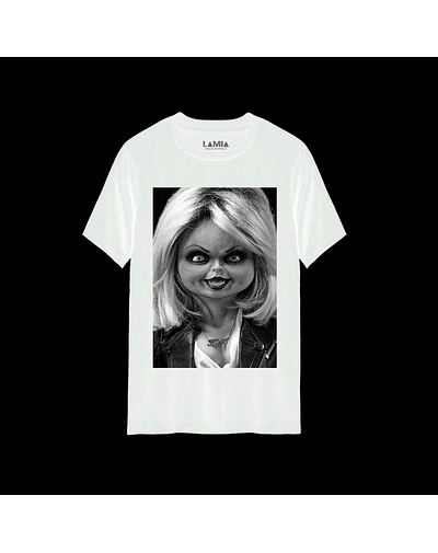 Polera Tiffany La Novia de Chucky Línea Premium #1 - Blanca