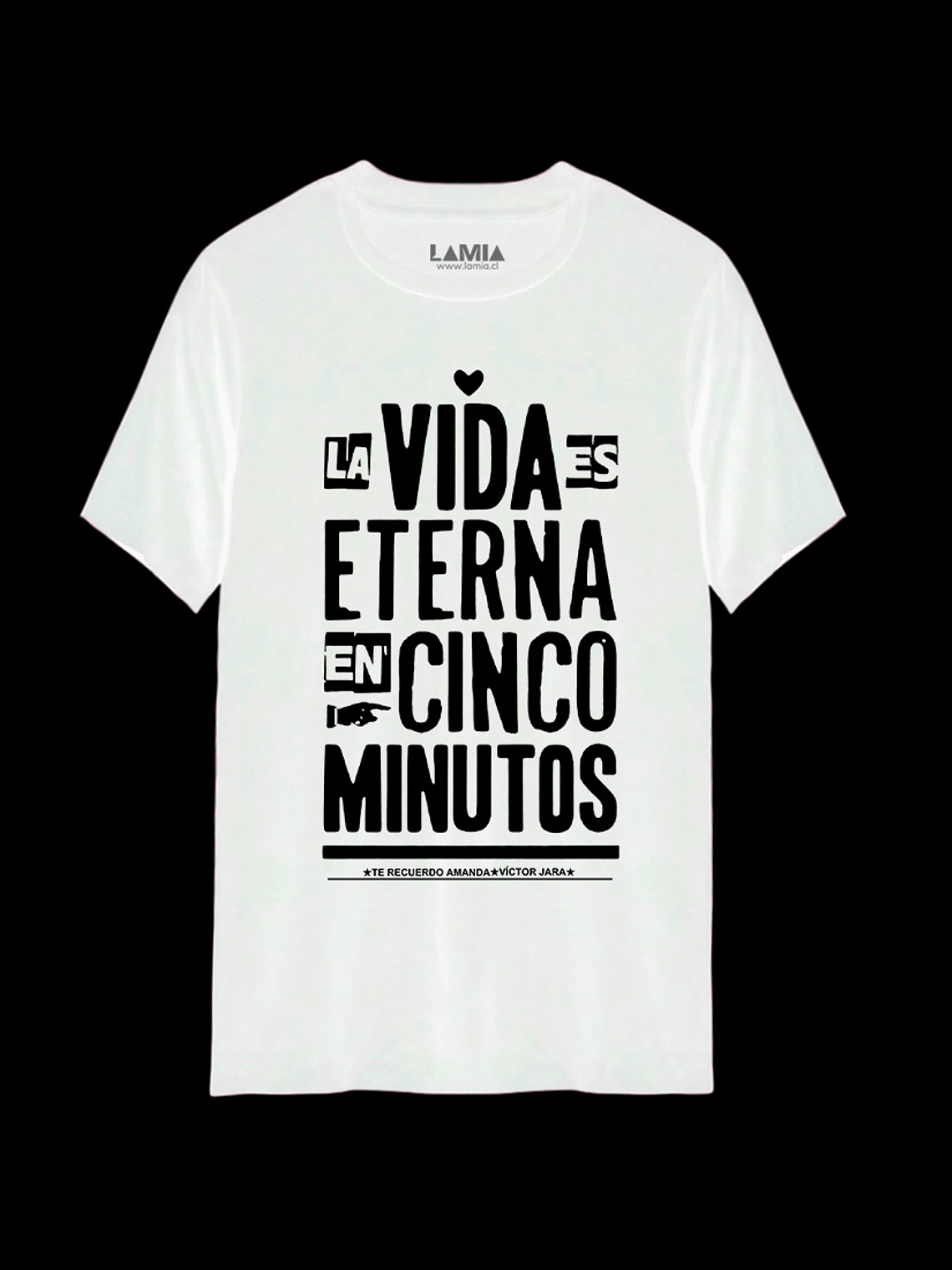 Polera Victor Jara Línea Premium #3 2