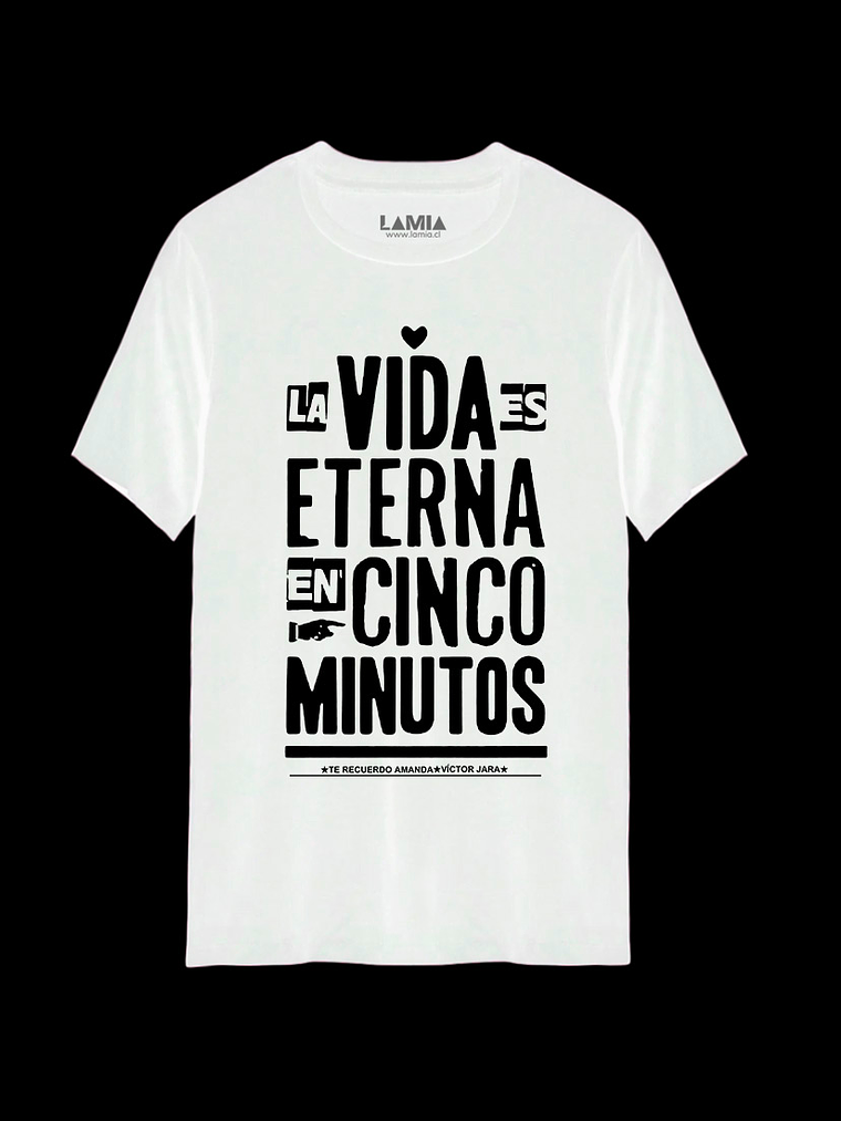 Polera Victor Jara Línea Premium #3 2