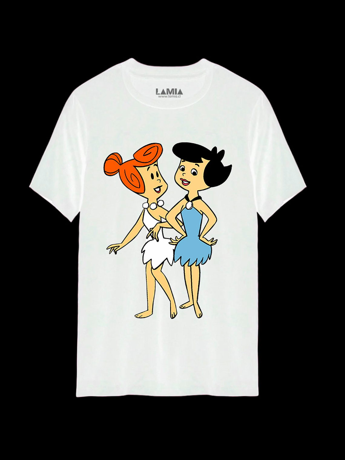 Polera Vilma y Betty - Los Picapiedras Línea Premium #1 2