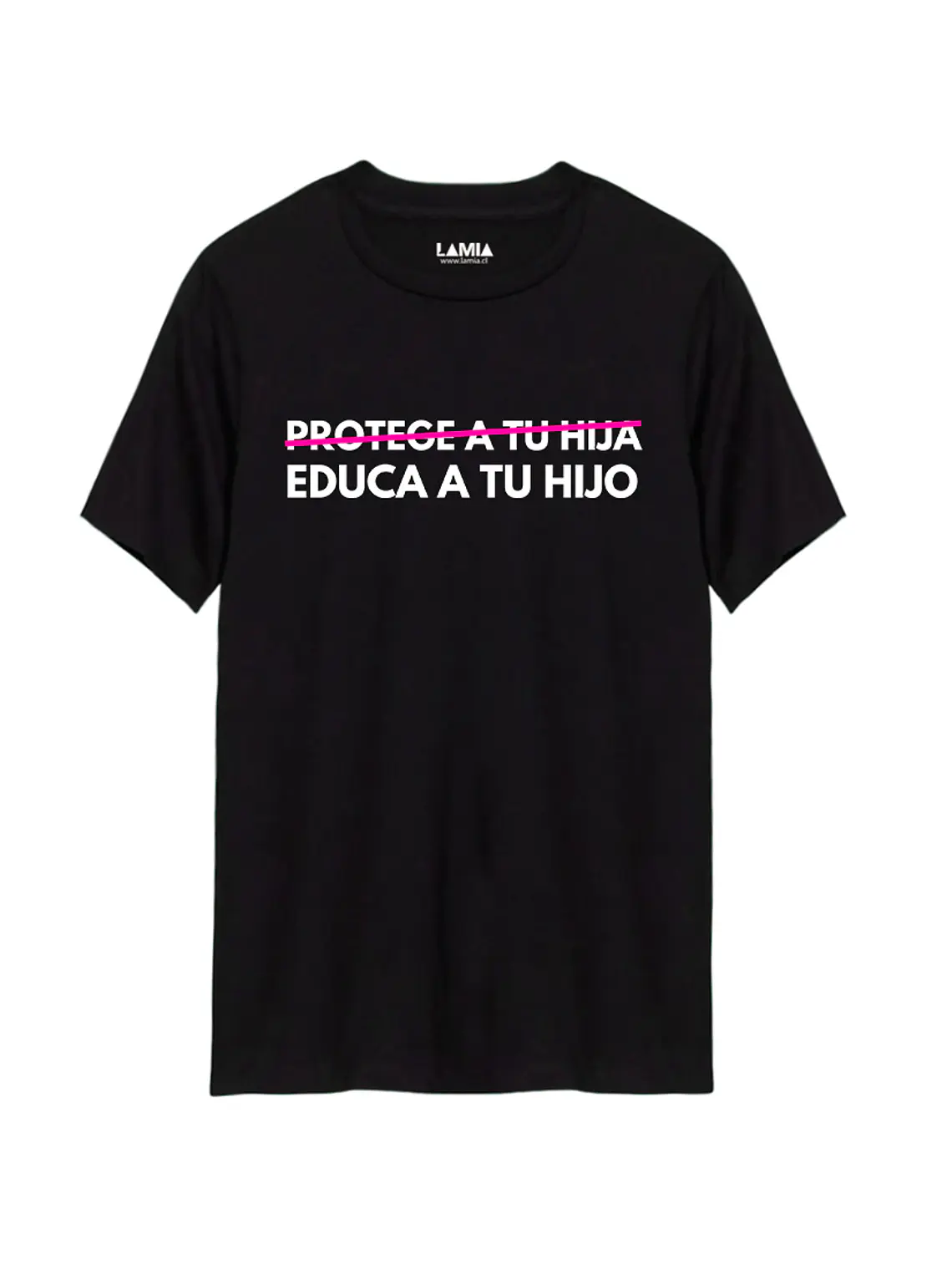 Polera Protege a tu hija Educa a tu hijo Línea Premium #1 1