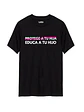 Polera Protege a tu hija Educa a tu hijo Línea Premium #1 - Miniatura 1