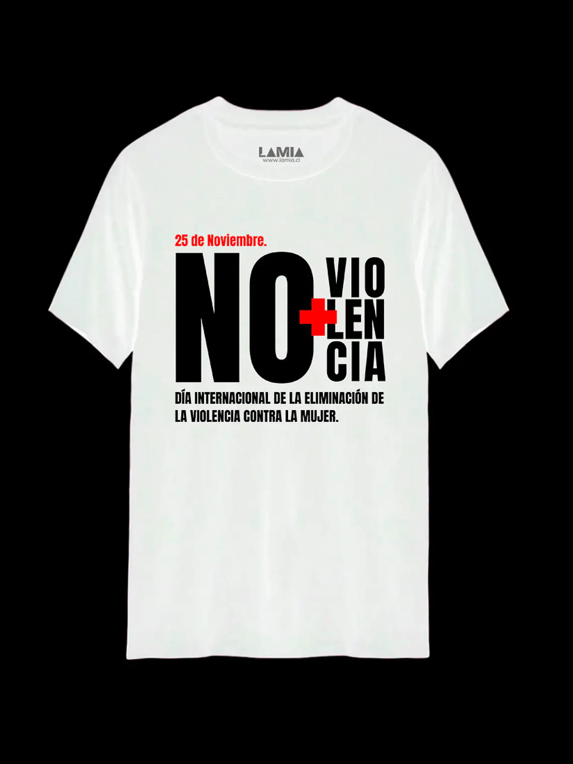 Polera Día Internacional de la eliminación de la violencia contra la mujer Línea Premium #1 2