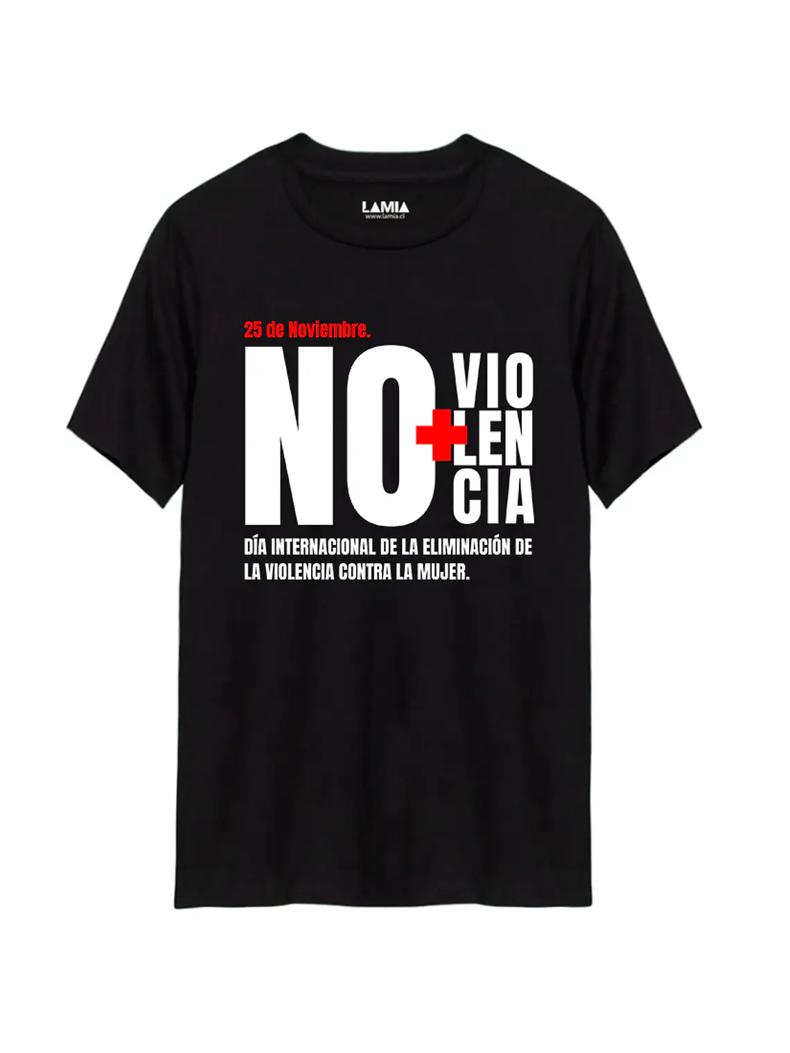 Polera Día Internacional de la eliminación de la violencia contra la mujer Línea Premium #1 1