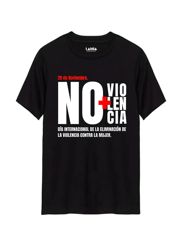 Polera Día Internacional de la eliminación de la violencia contra la mujer Línea Premium #1 1