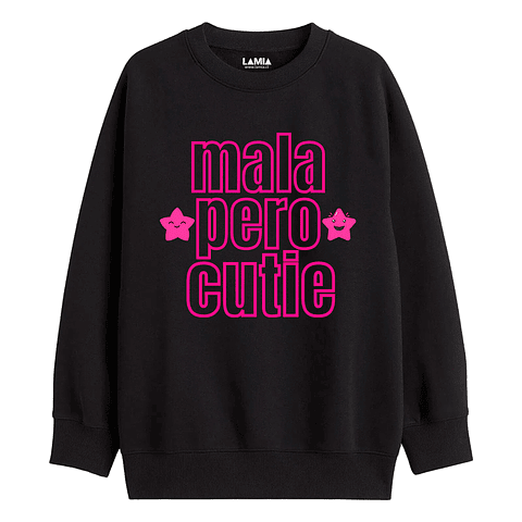 Polerón Mala Pero Cutie Línea Premium #1