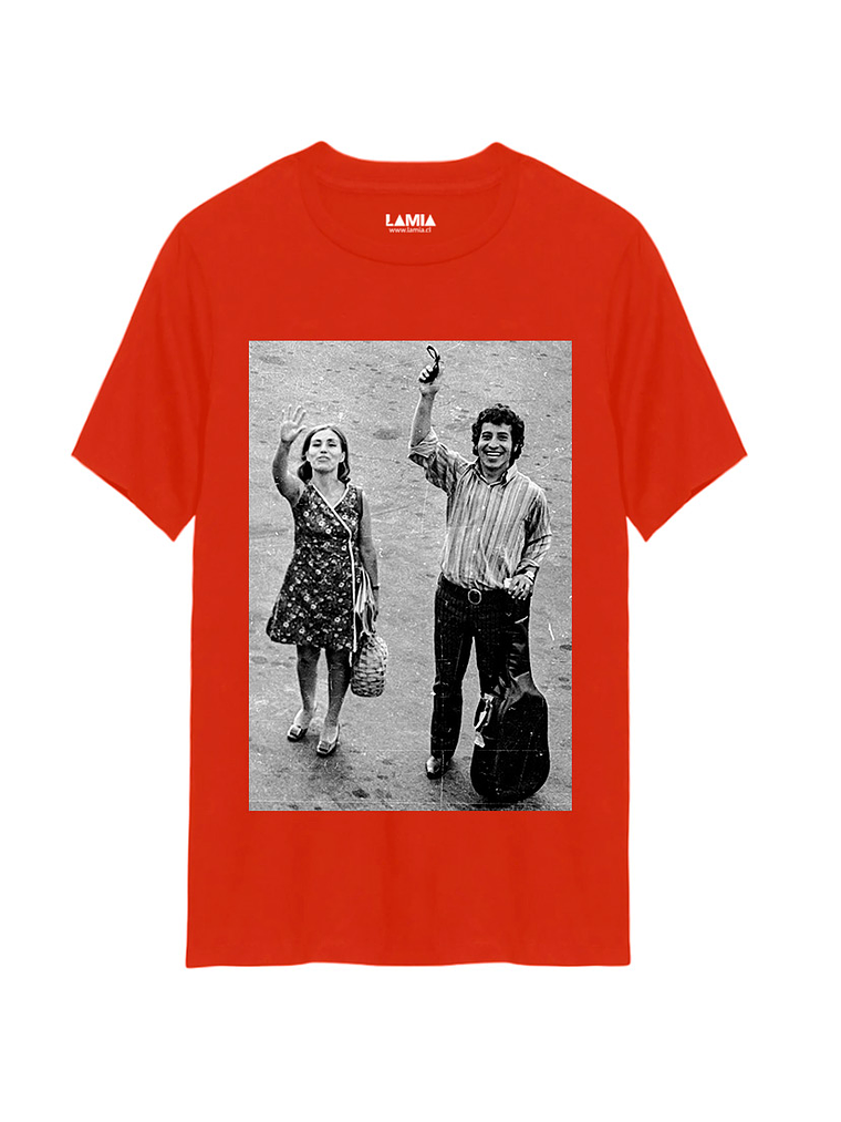 Polera Gladys Marín y Victor Jara Línea Premium #1 1