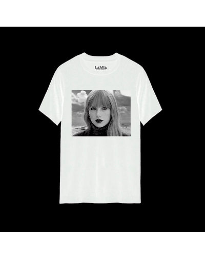 Polera Taylor Swift linea premium #61 - Blanca