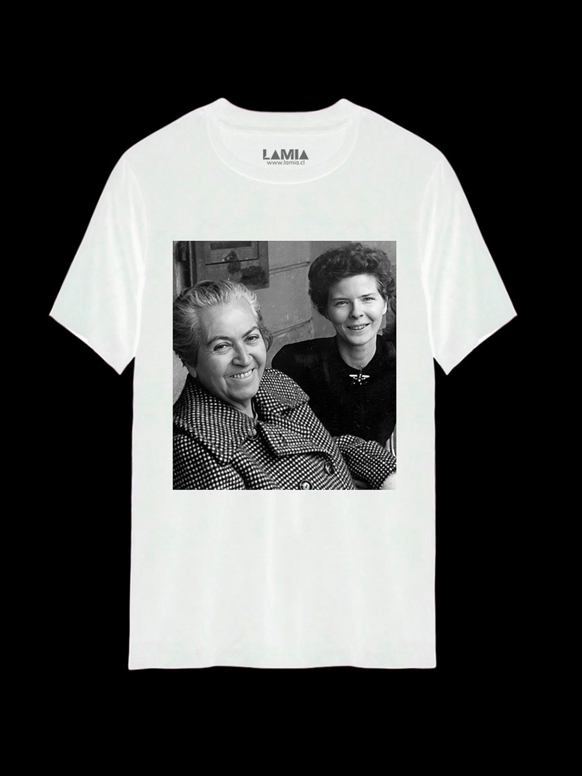 Polera Gabriela Mistral y Doris Dana Línea Premium #9 2