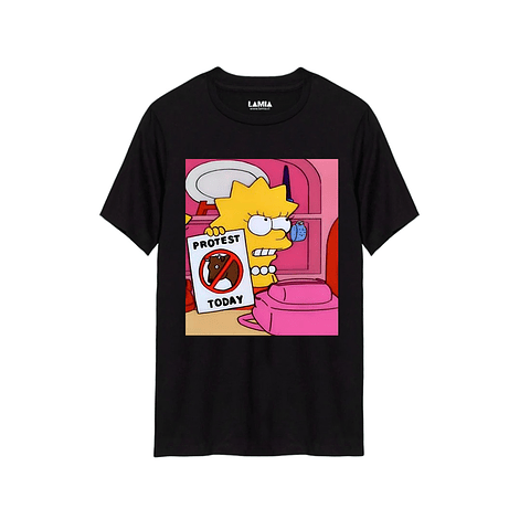 Polera Lisa Simpson línea Premium #7