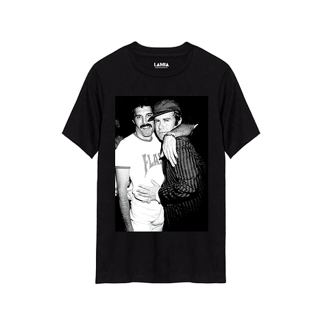 Polera Freddie Mercury y Elton John Línea Premium #1