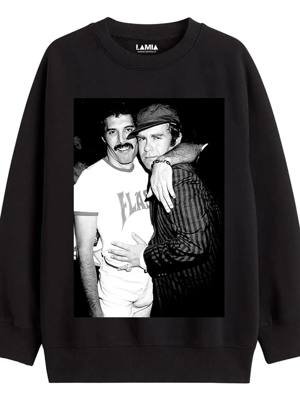 Polerón Freddie Mercury y Elton John Línea Premium #1 1