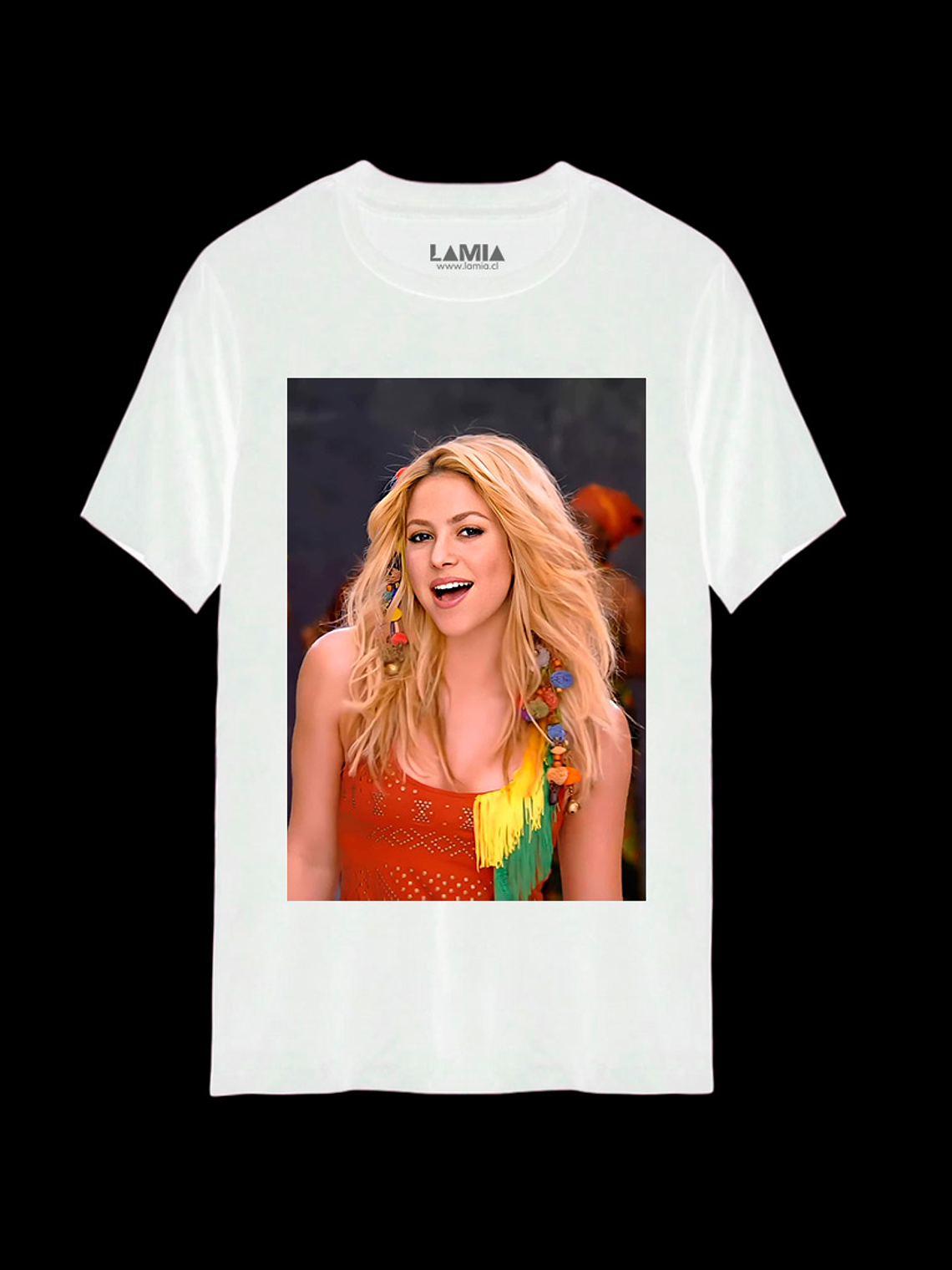 Polera Shakira Línea Premium #7 2