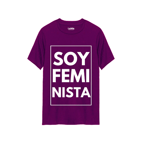 Polera Soy Feminista Línea Premium #1