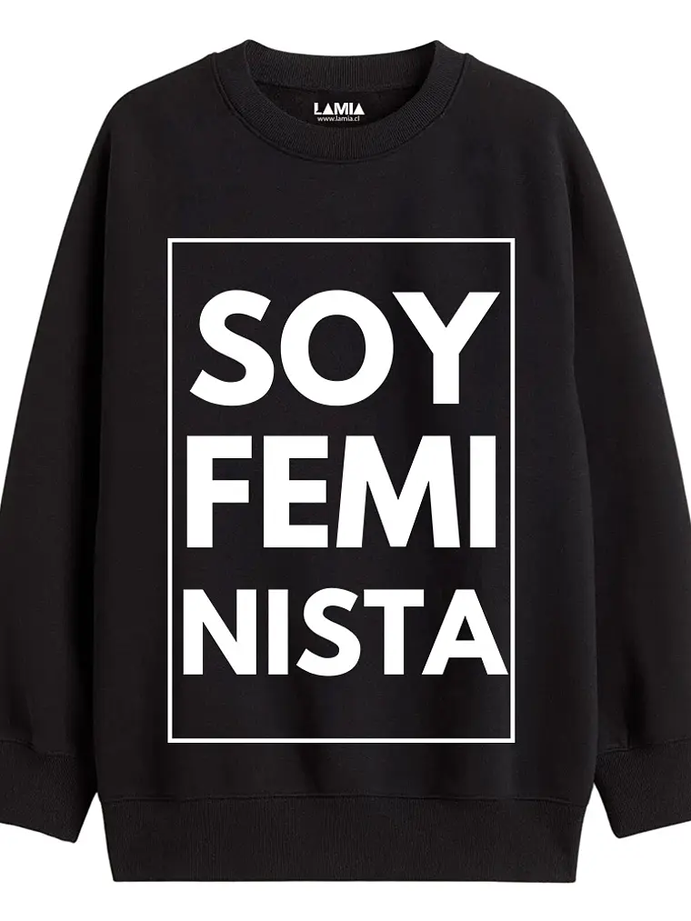 Polerón Soy Feminista Línea Premium #1 1