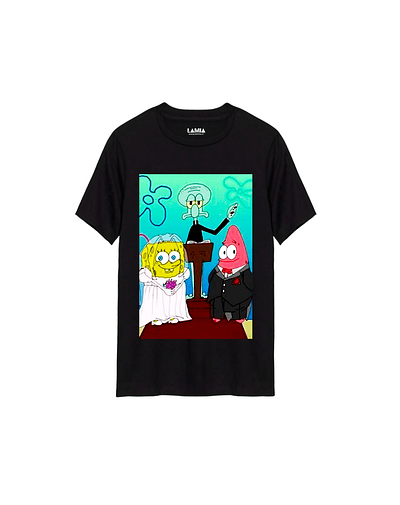 Polera Bob Esponja y Patricio Línea Premium #1