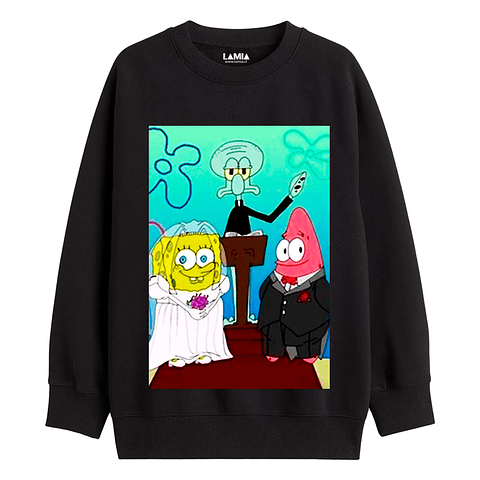 Polerón Bob Esponja y Patricio Línea Premium #1